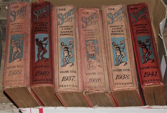 6 vols- scout 1936-1941